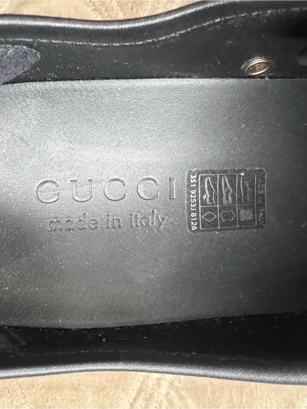 Gucci Black GG Canvas Low-Top Sneakers - Picture 10 of 13